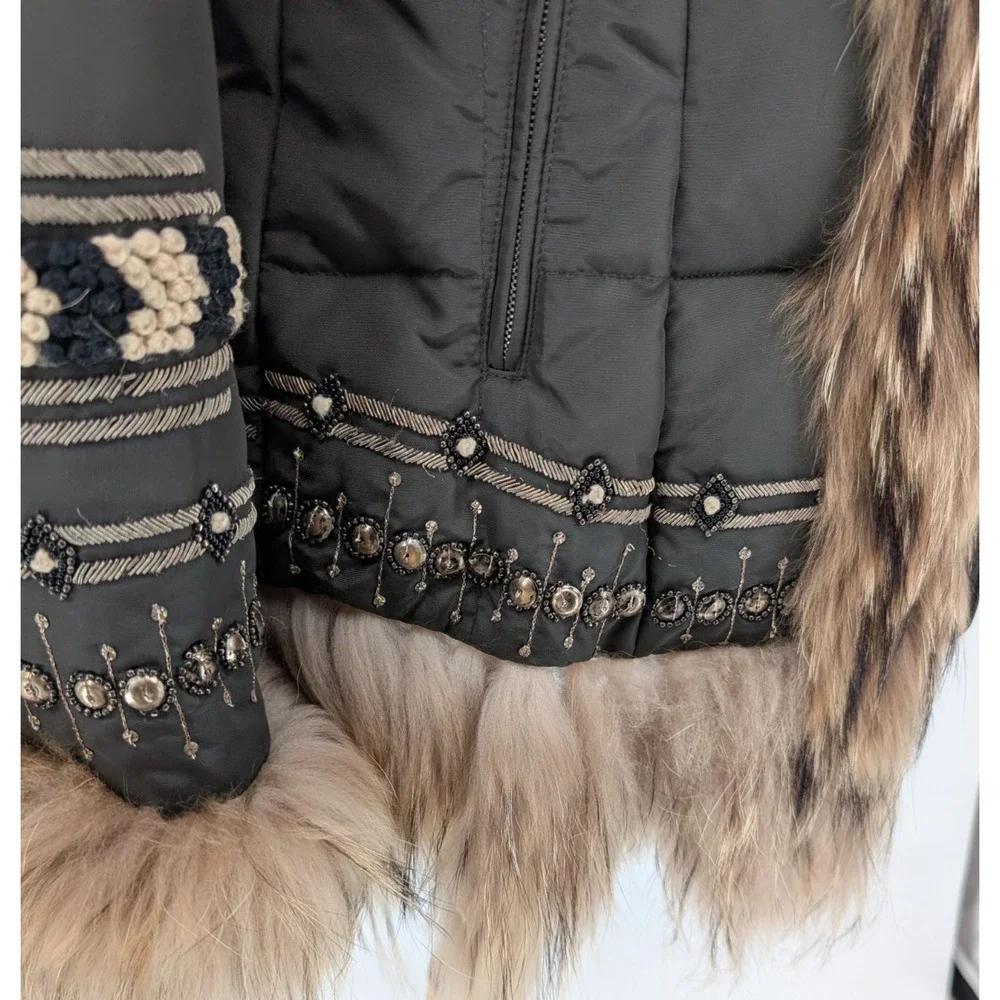 True vintage. RARE Bogner Jacket with Fur Trim - Picture 14 of 16